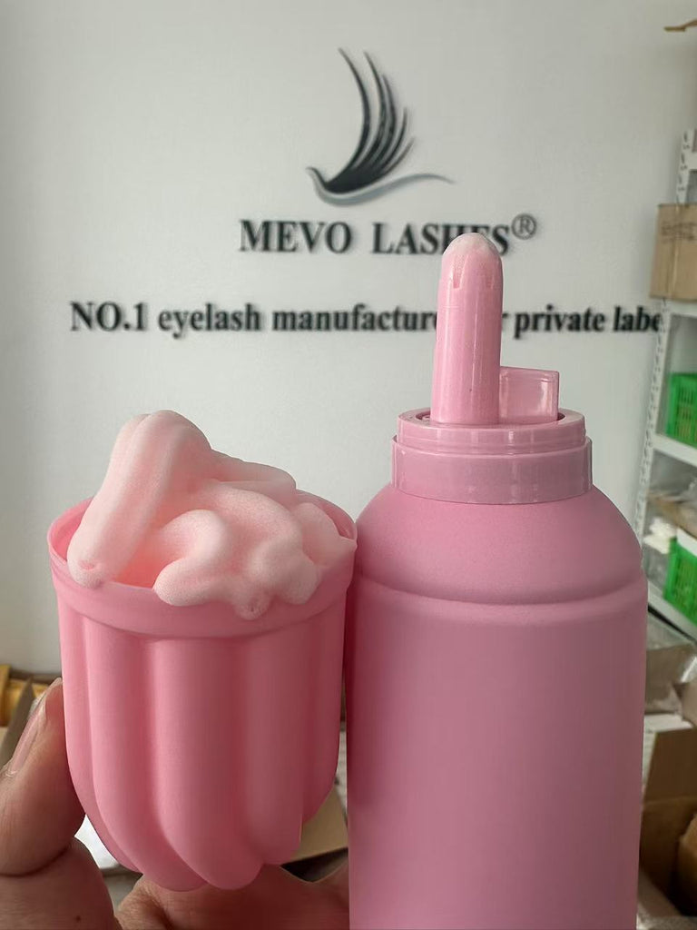 Whipped lash cleanser