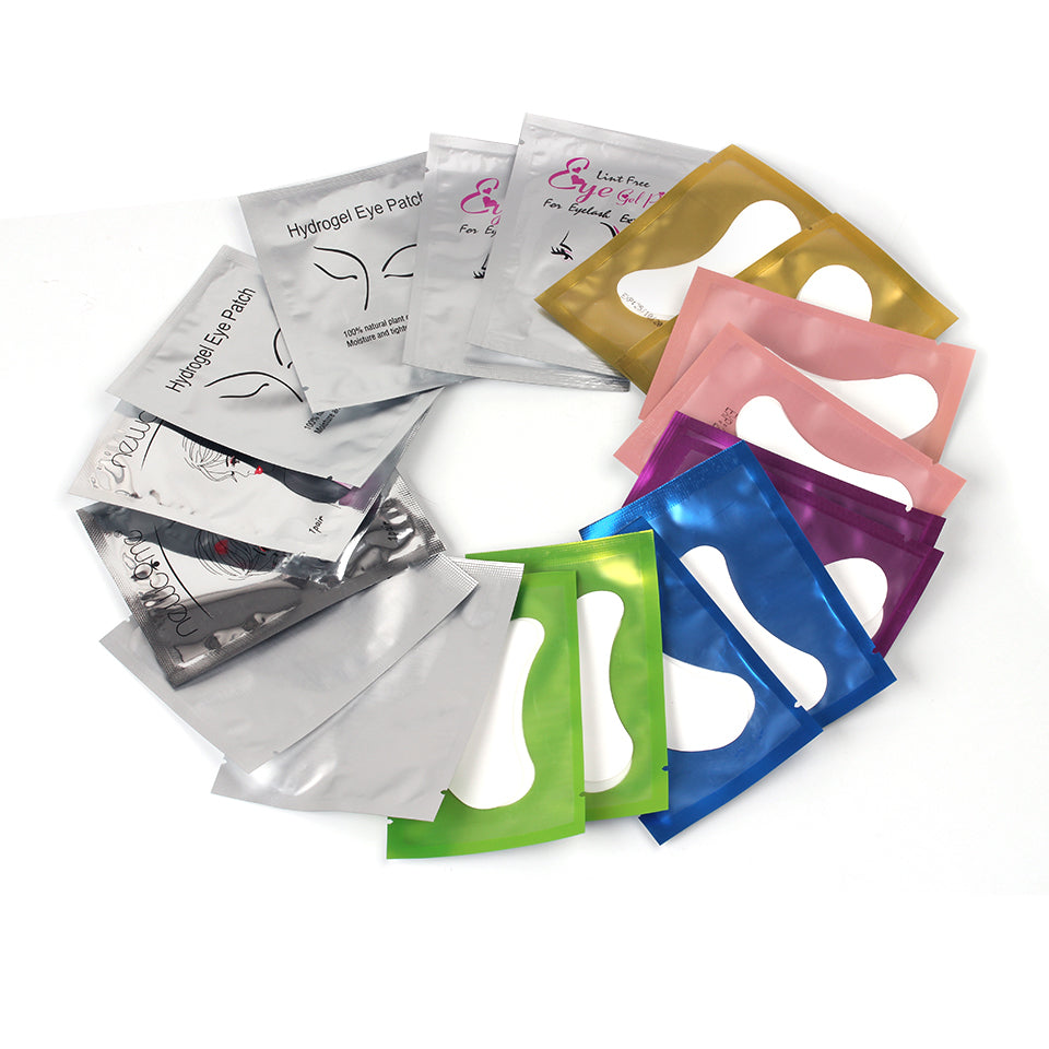 Hydrogel Eyelash Pad Stickers 50 Pcs